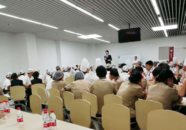 百度餐廳開展安全教育培訓