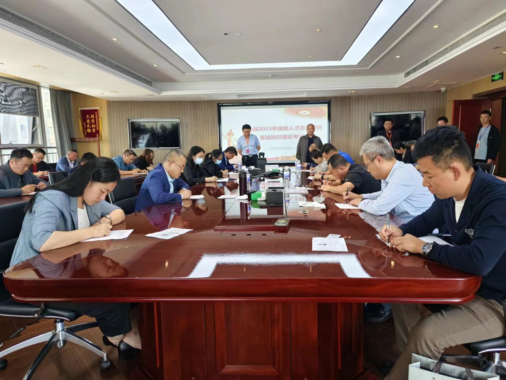 健力源2023年度第二批次企業(yè)技能人才自主評價圓滿結(jié)束